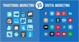 Traditional marketing vs Digital marketing:
